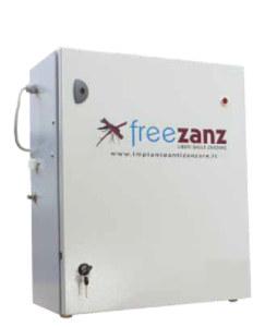 Impianto antizanzare a nebulizzazione Freezanz